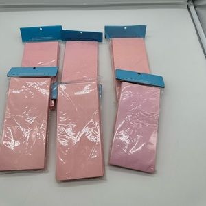 New Set of 6 Bright Ideas Pink Mini Sacks  16 Ct Each Party Bags